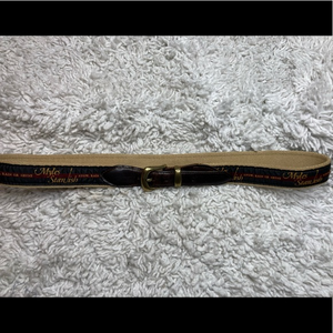 YRI Myles Standish golf belt‎ sz 38